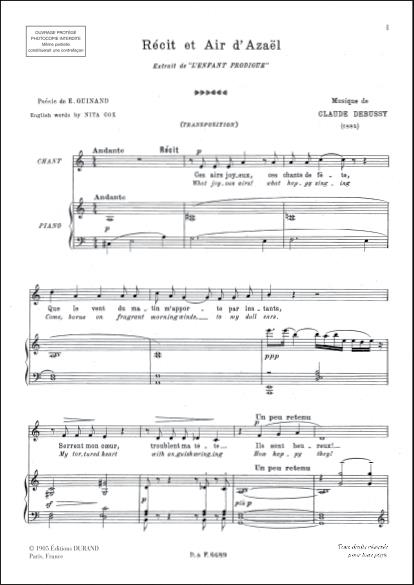 Recit Et Air Azael Vm